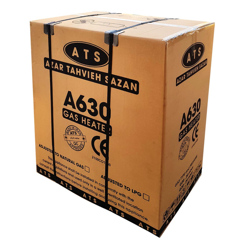 هیتر گازی آذر تهویه سازان مدل A630 هیتر گازی آذر تهویه سازان مدل A630