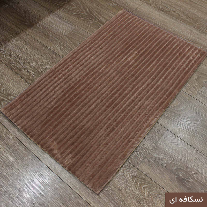 پادری شاران هوم مدل 3 لایه اسفنج دار طرح مخمل ویژه سایز 50×100 سانتی متر