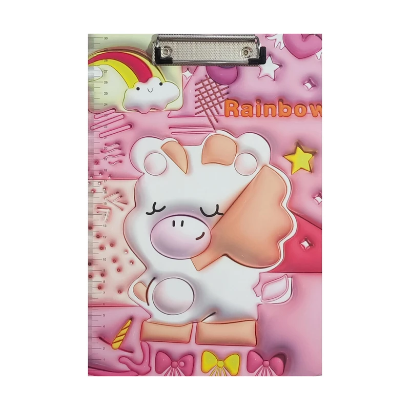 تخته شاسی مدل سه بعدی طرح بچه خوک سایز A4