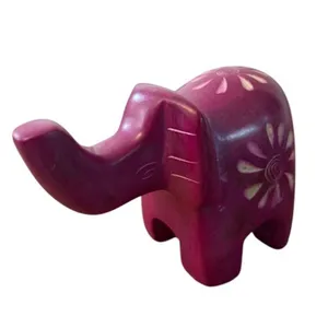 مجسمه سنگی طرح فیل کد F04