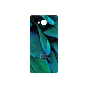 MAHOOT Green Feather Cover Sticker for Xiaomi Redmi 2
