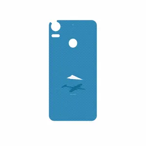 MAHOOT Minimal Paper Airplane Cover Sticker for HTC Desire 10 Pro
