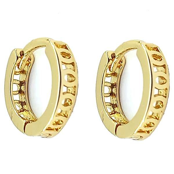 گوشواره دخترانه ژوپینگ مدل نگین کد 3011