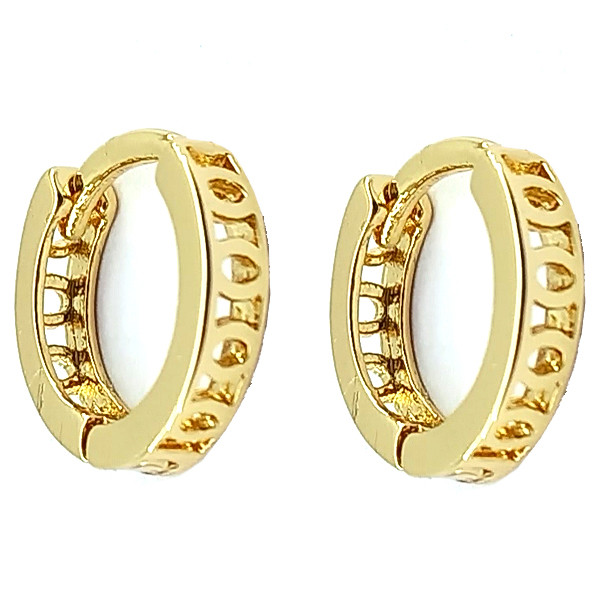 گوشواره دخترانه ژوپینگ مدل نگین کد 3011