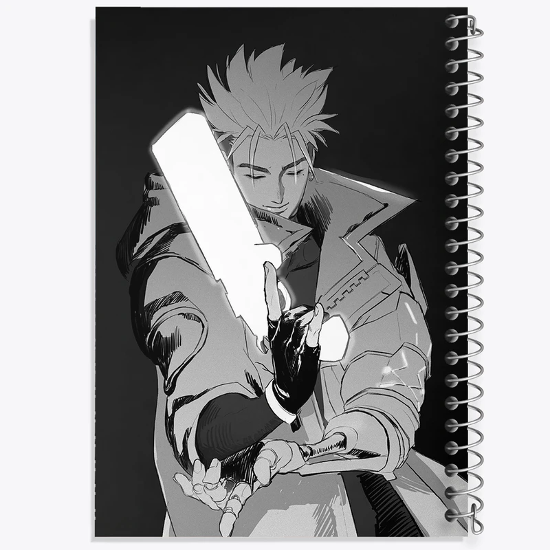 دفتر لیست خرید 50 برگ خندالو طرح وش انیمه تریگان (Trigun) کد 36231