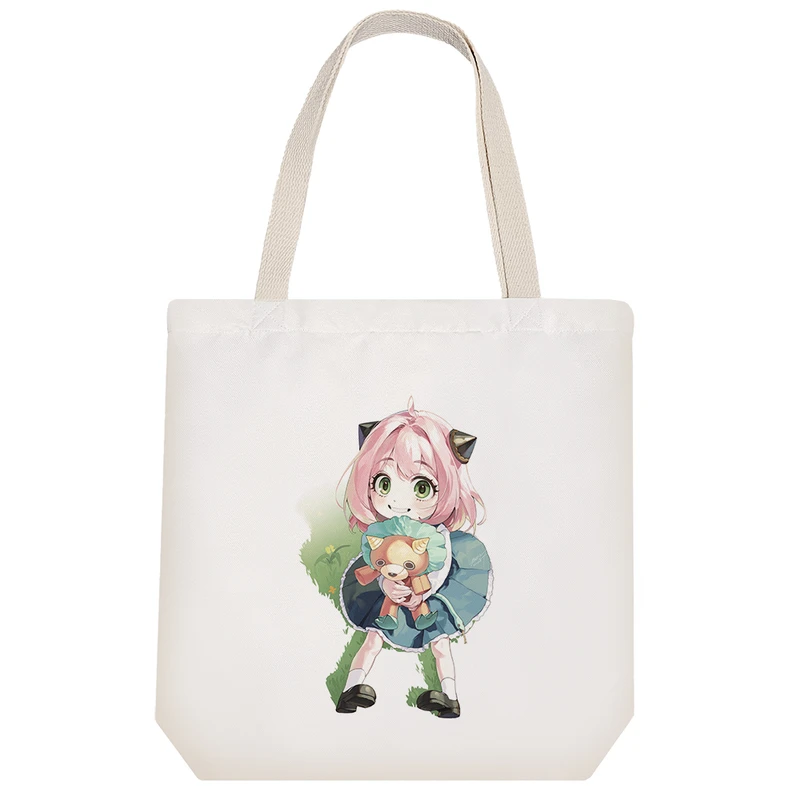 ساک خرید خندالو مدل آنیا انیمه اسپای ایکس فمیلی Spy X Family کد 2131