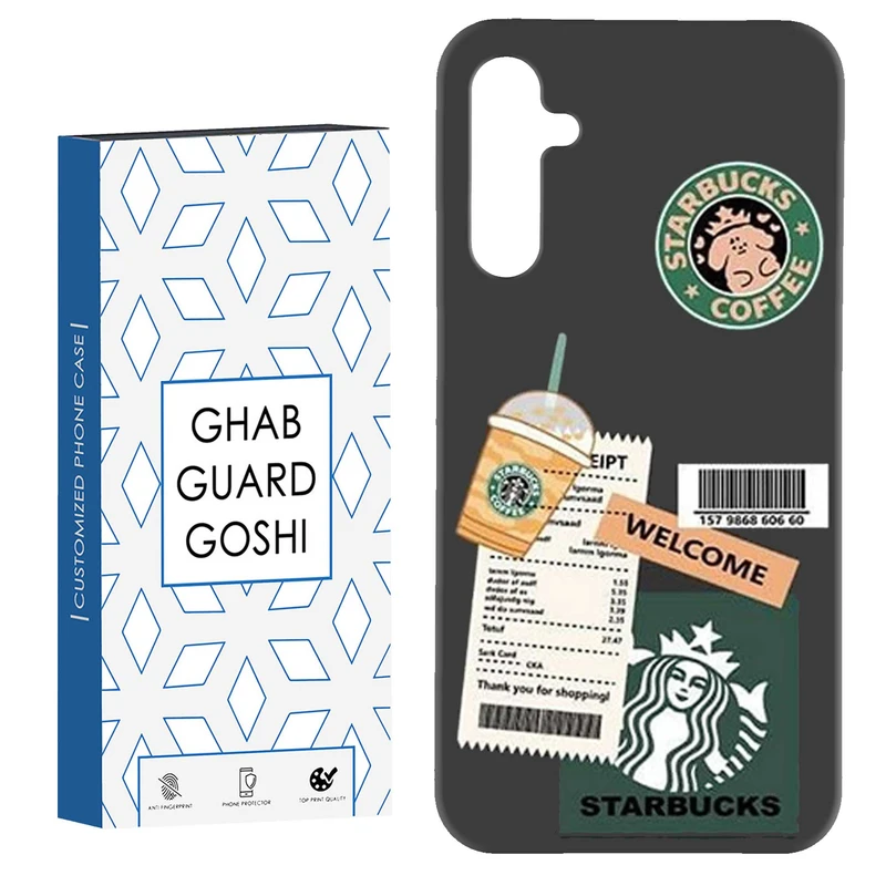 کاور قاب گارد گوشی طرح قهوه کد Dimo-561 مناسب برای گوشی موبایل سامسونگ Galaxy A14