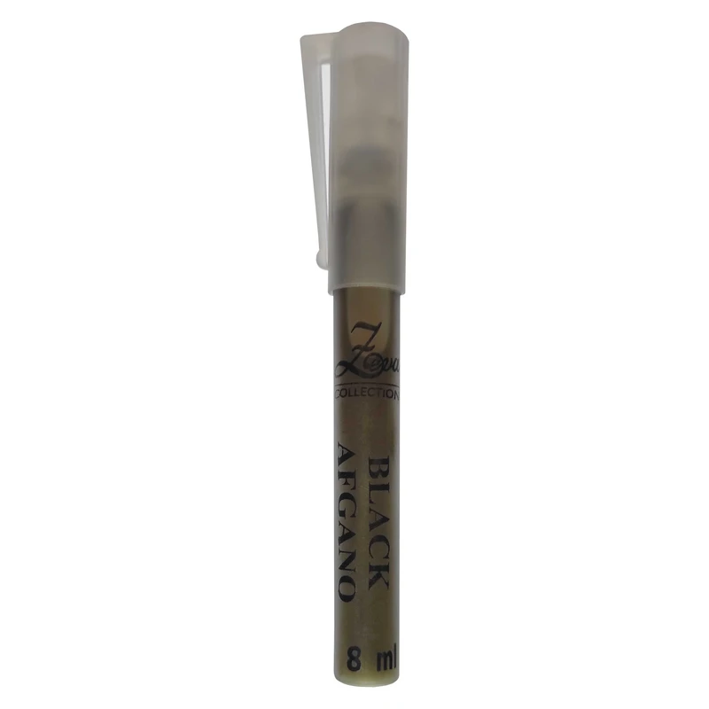 عطر جیبی مردانه زوا مدل BLACK AFGANO حجم 8 میلی لیتر