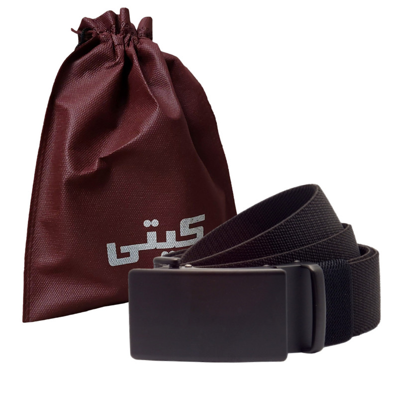 کمربند مردانه کیتی مدل گیره ای کشی کد KT150IN
