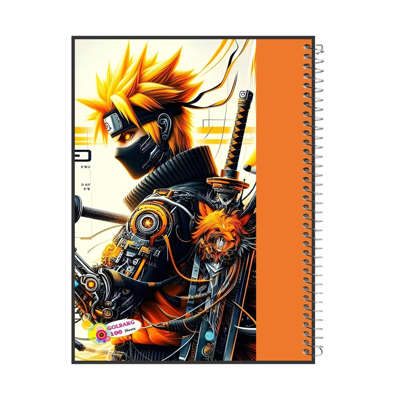 دفتر مشق 100 برگ گلبرگ مدل دراگون کد 8608