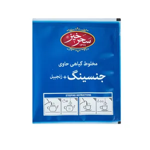  دمنوش کیسه ای هرمی جینسینگ و زنجبیل سحرخیز - 3 گرم