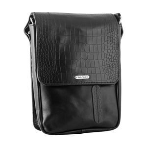 کیف رودوشی مردانه چرم یلسان مدل ماهان کد 010-PRM-01