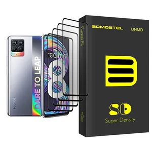 Somastel SD Glass MIX004 Screen Protector For Realme 8 Pack Of 4