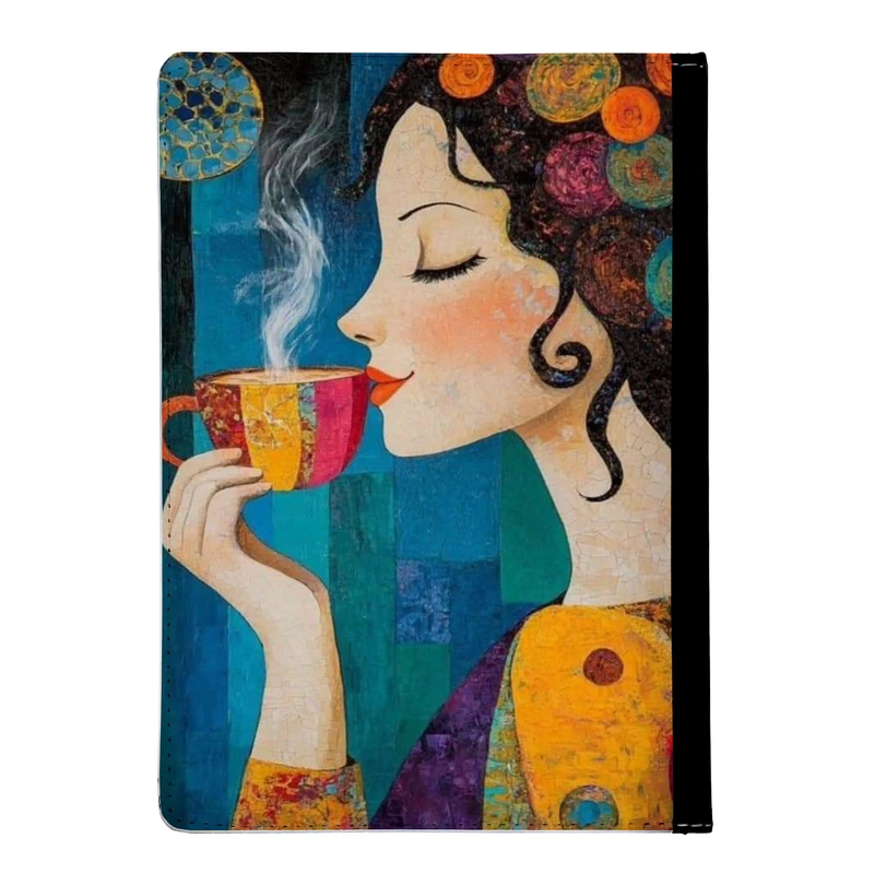 کلاسور مدل بانو و فنجان نوشیدنی کد nc420