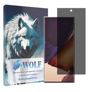 Wolf Tough model privacy screen Protector Suitable for Samsung Galaxy Note 20 Ultra Mobile Phone