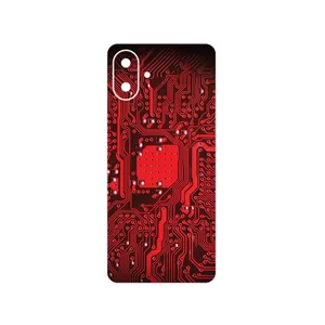 MAHOOT Red_Printed_Circuit_Board Cover Sticker for Samsung Galaxy A07