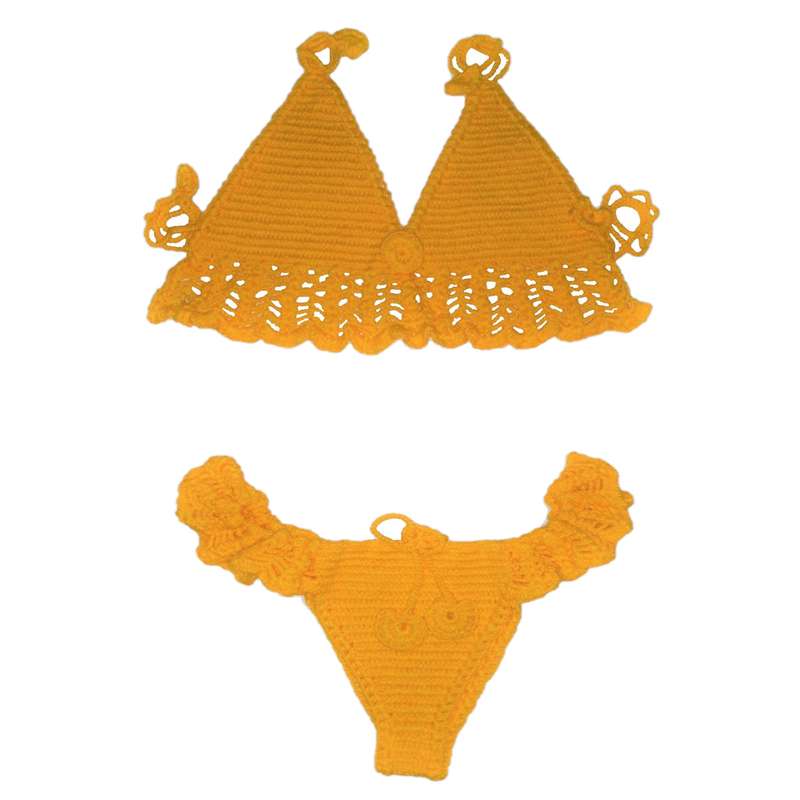 ست شورت و سوتین بافتنی زنانه مدل SHM 7000