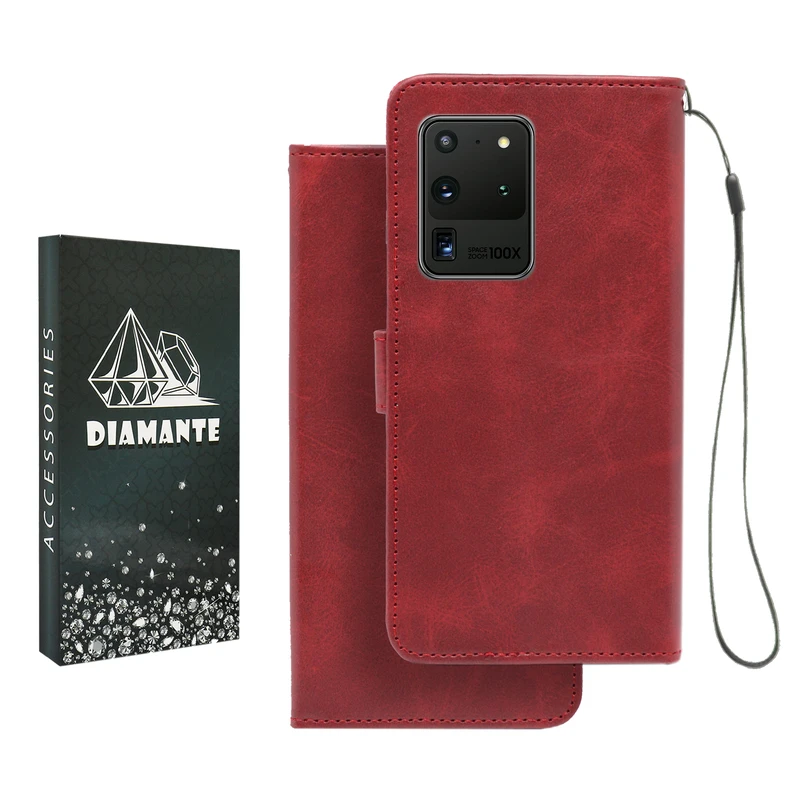  کیف کلاسوری دیامانته مدل Mortand Bk مناسب برای گوشی موبایل سامسونگ Galaxy S20 Ultra