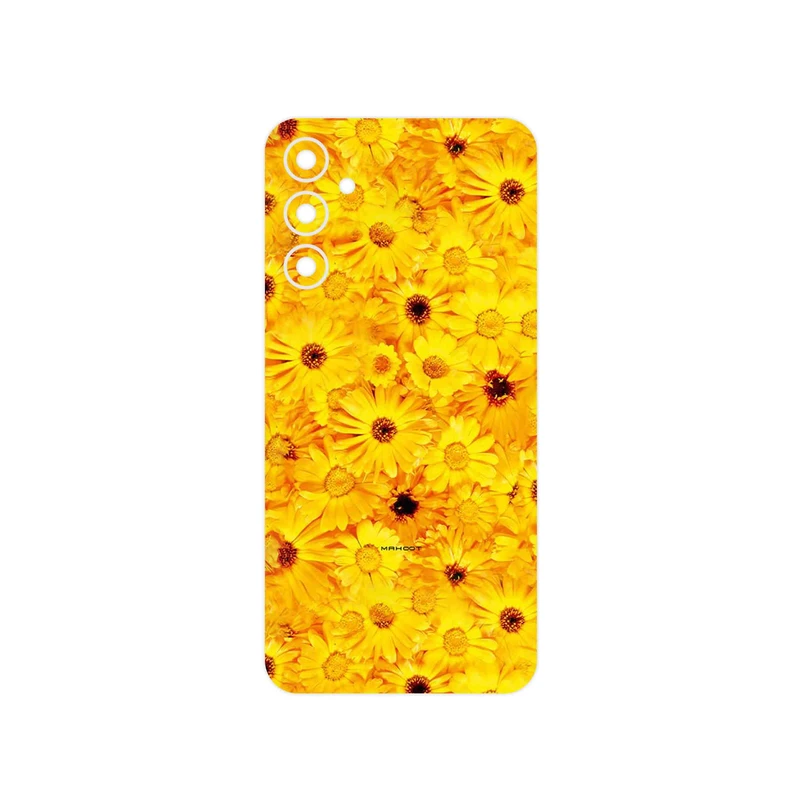 برچسب پوششی ماهوت مدل Yellow_Flower مناسب برای گوشی موبایل سامسونگ Galaxy A34
