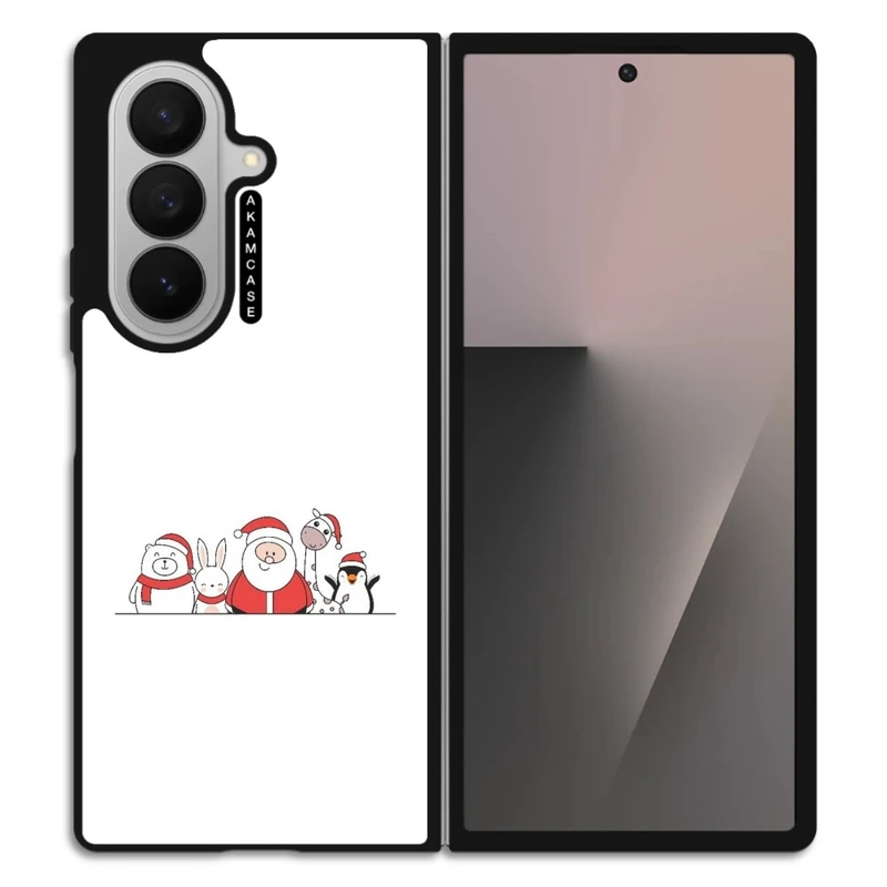 کاور آکام مدل AMC-WSGZFOLD7-CHRISTMAS-12 مناسب برای گوشی موبایل سامسونگ Galaxy Z Fold 7