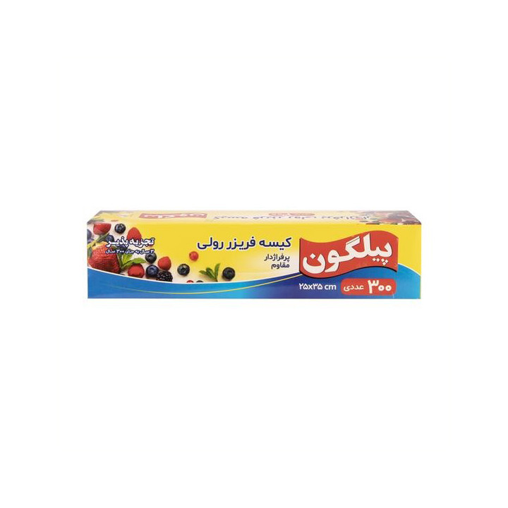 کیسه فریزر پیلگون مدل رولی پرفراژدار K300 بسته 300 عددی
