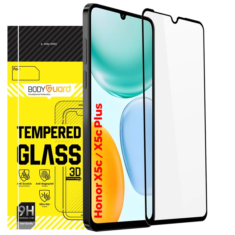 محافظ صفحه نمایش شیشه ای بادیگارد مدل FH مناسب برای گوشی موبایل آنر X5c / X5c Plus / Play 10a