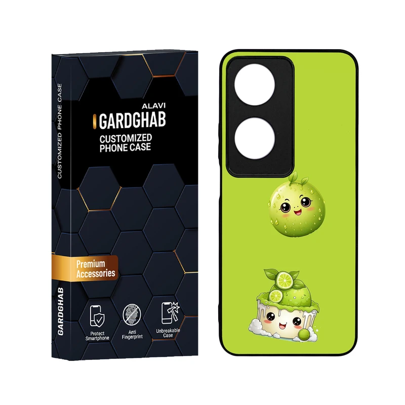 کاور گارد قاب علوی مدل دور ژله ای کارتونی و انیمه مناسب برای گوشی موبایل آنر X7B 4G