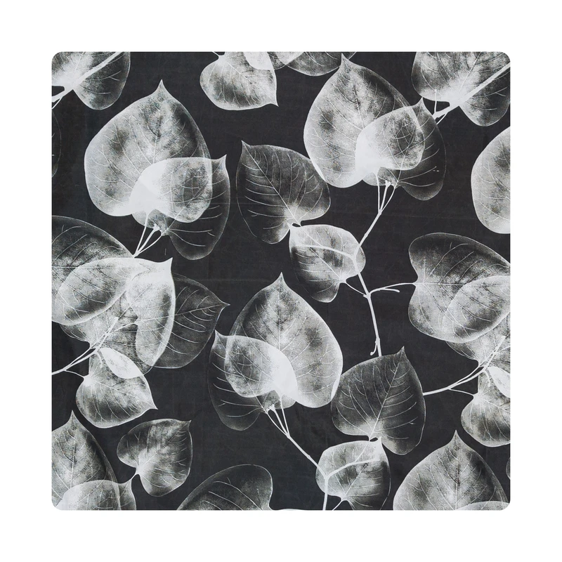 روکش لحاف مایکروفایبر آدنو مدل برگ کد CH166 یک نفره سایز 160x220 سانتی‌متر