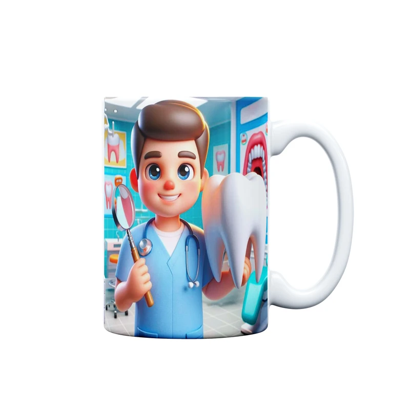 ماگ مدل مشاغل طرح دندانپزشک کد 226