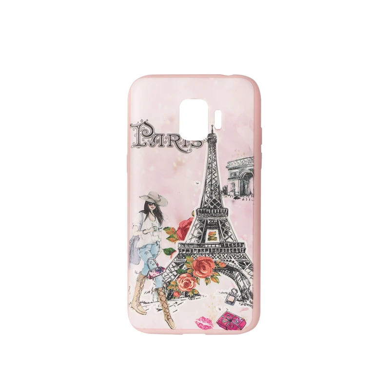 کاور یوتو طرح ایفل کد 08 مناسب برای گوشی موبایل سامسونگ J2 Pro 2018