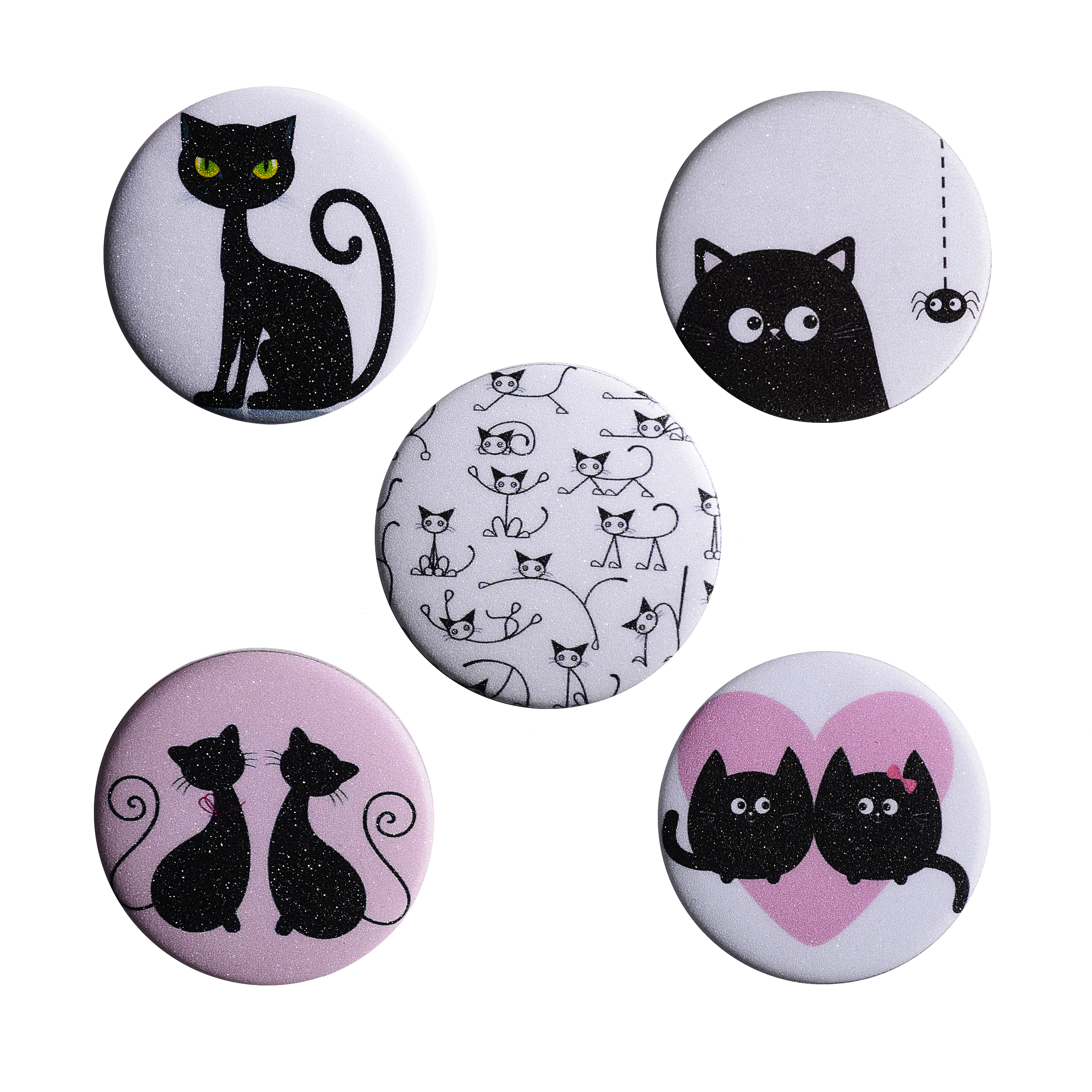 پیکسل طرح گربه کد 126p مجموعه 5 عددی