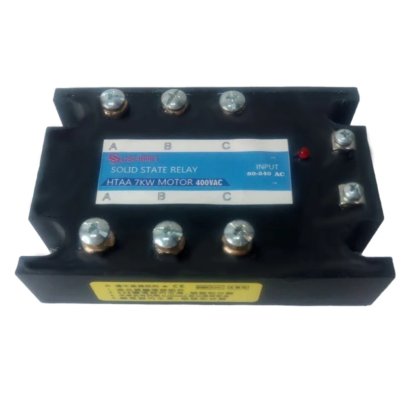 رله 3 فاز 4-0.75 کیلو وات  سوشیما  مدل SSR- HT-DC TO AC 3 PH