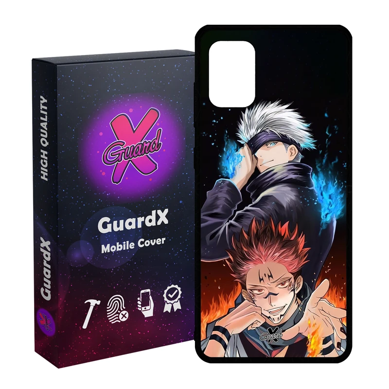 کاور گارد ایکس طرح جوجوتسو کایسن انیمه مدل Glass10572 مناسب برای گوشی موبایل سامسونگ Galaxy A31