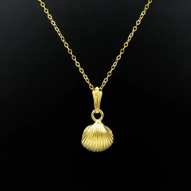 گردنبند طلا 18 عیار زنانه کاپانی مدل kn103