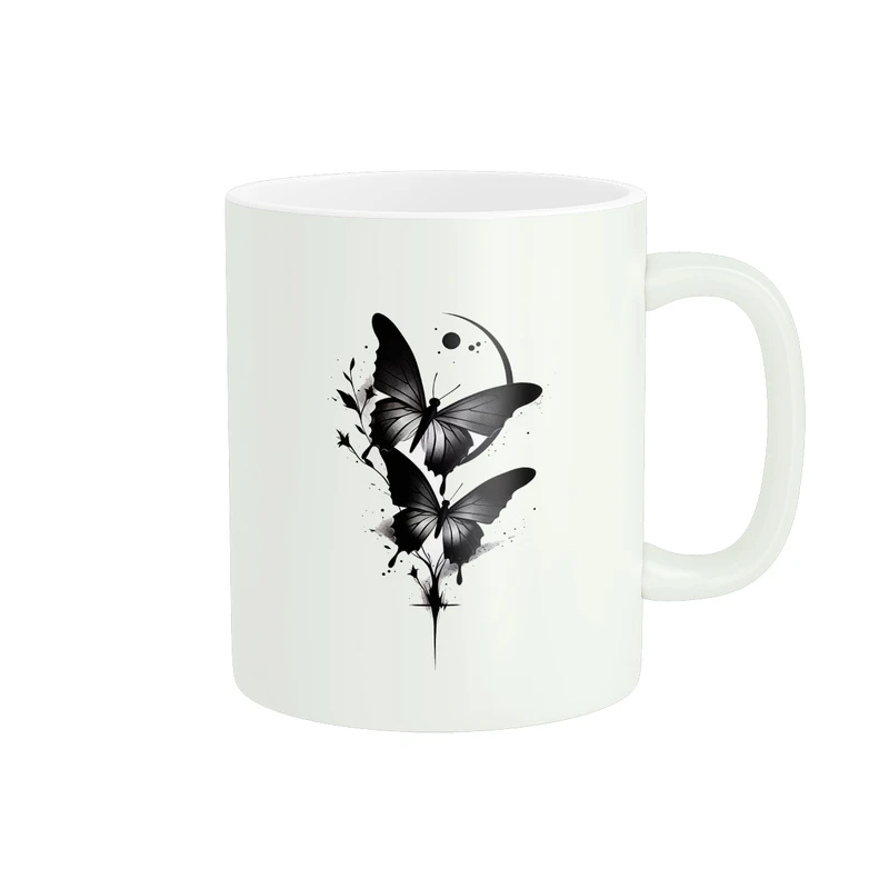  ماگ پاد آفرین طرح پروانه کد 985