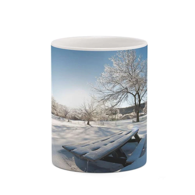 ماگ کاکتی مدل منظره برفی کد mgh18463