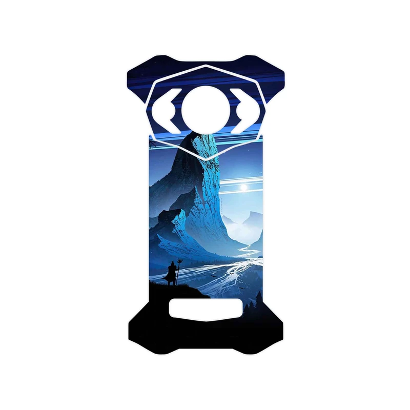 برچسب پوششی ماهوت مدل Blue Mountains Digital Art مناسب برای گوشی موبایل دوجی S98 Pro