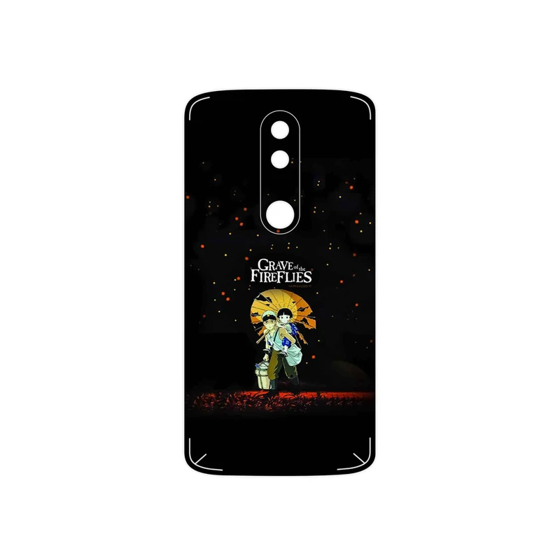 برچسب پوششی ماهوت مدل Grave of the Fireflies مناسب برای گوشی موبایل موتورولا Moto X Force