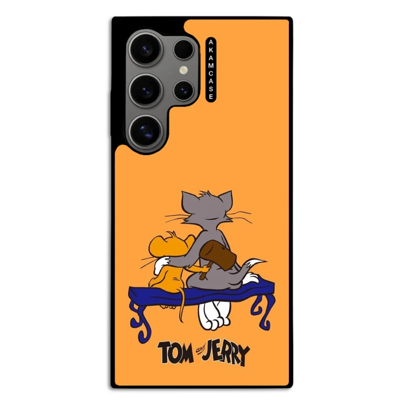 کاور آکام مدل AMC-WSGS24U-TOM & JERRY12 مناسب برای گوشی موبایل سامسونگ Galaxy S24 Ultra