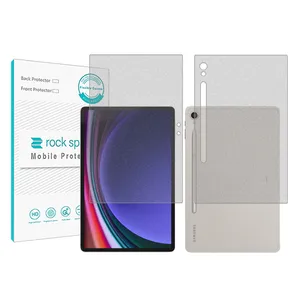Rockspace model HyMTT screen protector suitable for Samsung Galaxy Tab S9 tablet along with tablet back protector