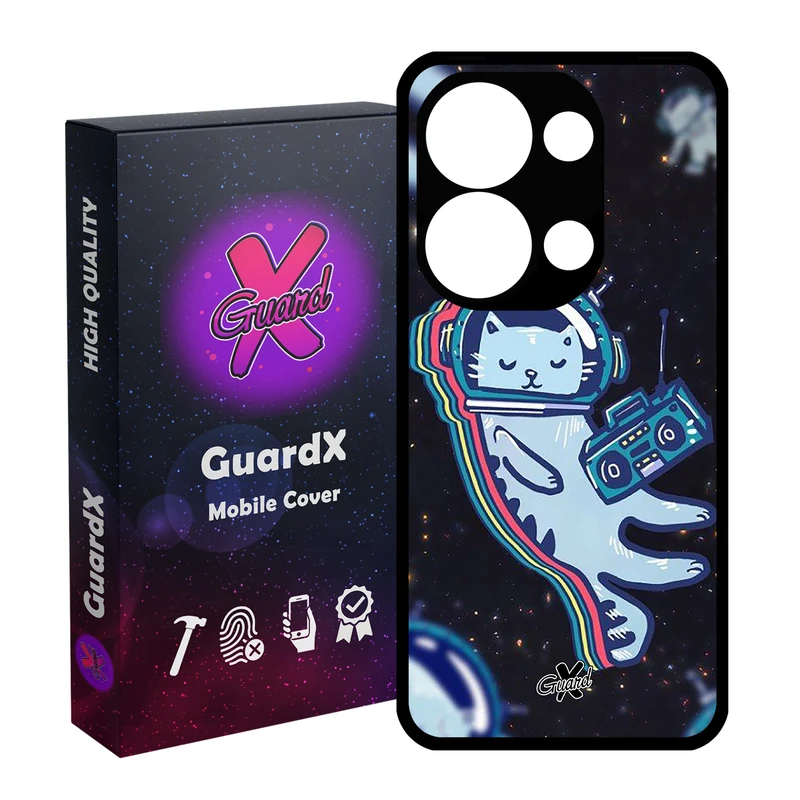 کاور گارد ایکس طرح Galaxy مدل Glass10072 مناسب برای گوشی موبایل شیائومی Redmi Note 13 Pro 4G / Poco M6 Pro 4G