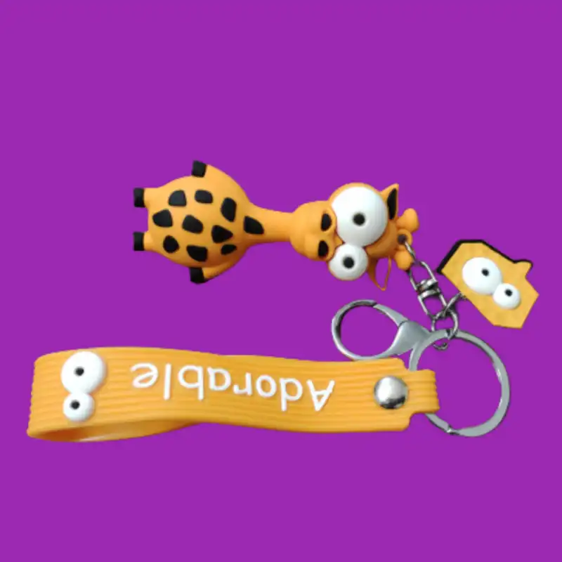 جاکلیدی مدل سیلیکونی طرح زرافه