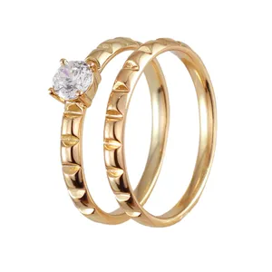 ست حلقه و پشت حلقه زنانه ژوپینگ کد AAE379