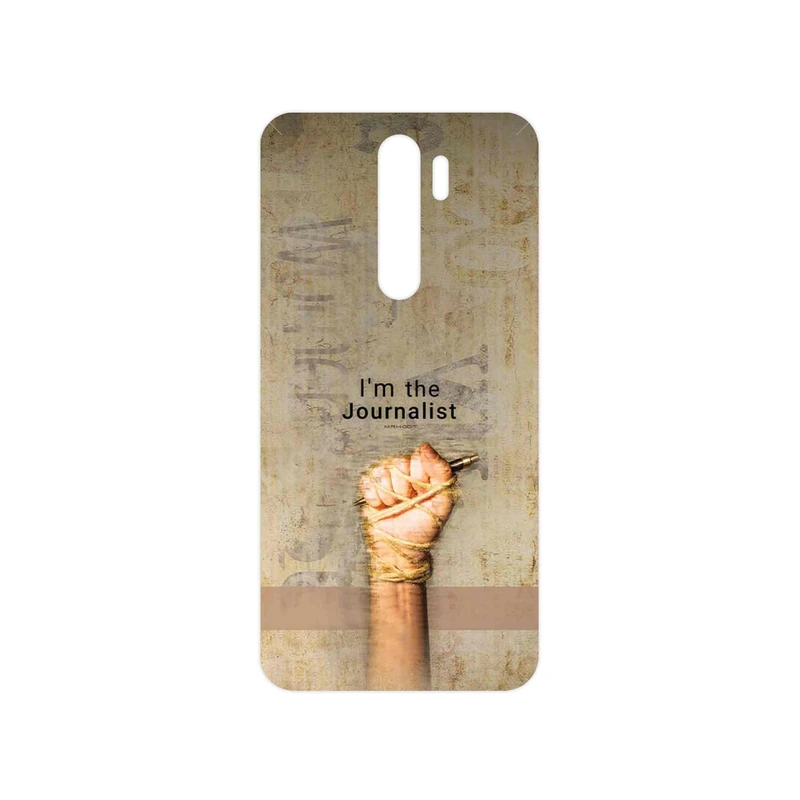 برچسب پوششی ماهوت مدل Journalist مناسب برای گوشی موبایل شیائومی Redmi Note 8 Pro