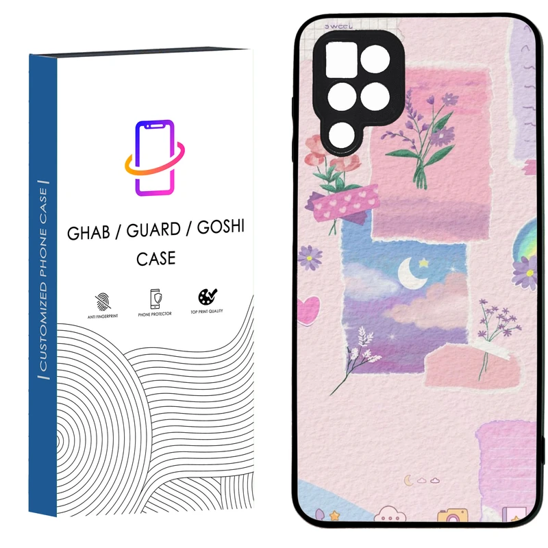 کاور قاب گارد گوشی طرح دخترانه کد 21 - TPU مناسب برای گوشی موبایل سامسونگ Galaxy A12