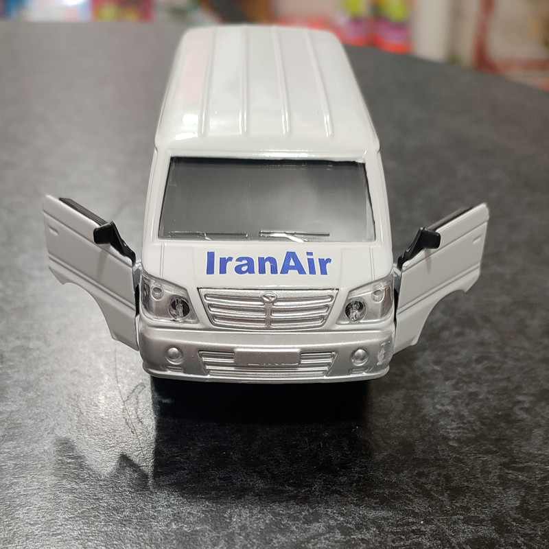 ماشین بازی مدل ون طرح هواپیمایی