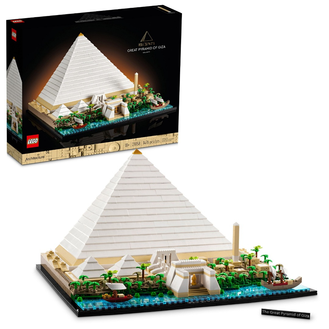 لگو سری آرکیتکچور مدل The Great Pyramid of Giza کد 21058