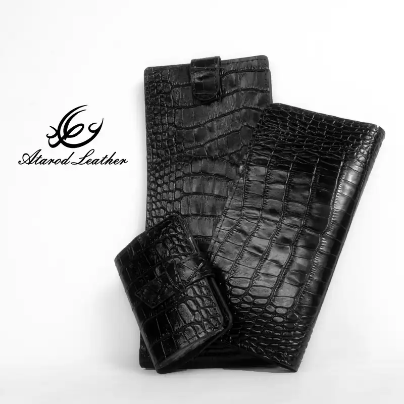 ست هدیه چرم عطارد مدل چرم طبیعی کد A60