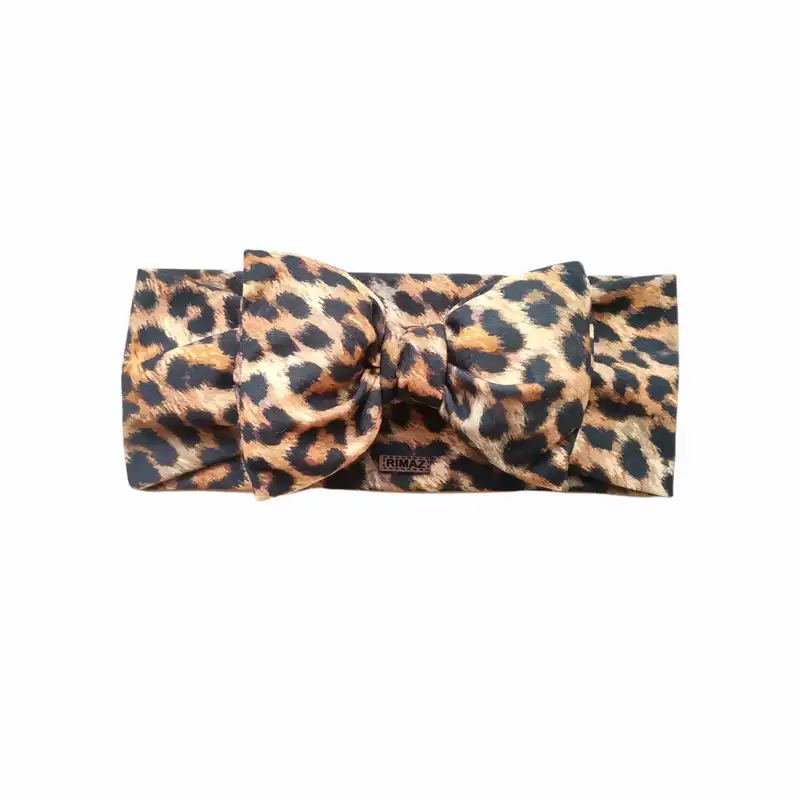 هدبند نوزادی ریماز مدل پلنگی کد m306