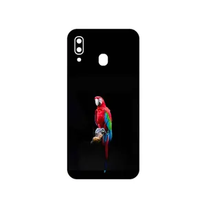MAHOOT Parrot Cover Sticker for Samsung Galaxy M10s